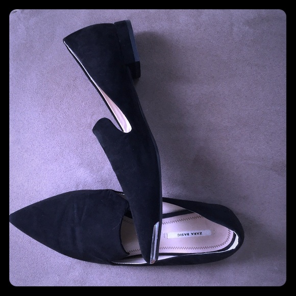 Zara Basic Black Flats