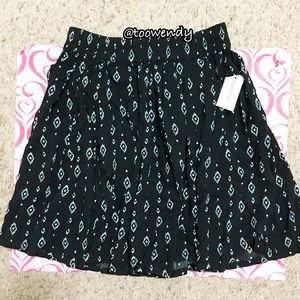Aeropostale Mini Print Skater Skirt