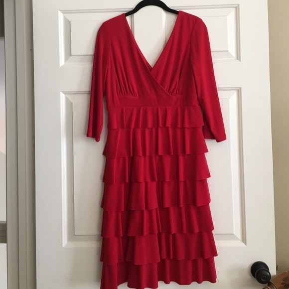 Frank Lyman Red Dress size 8
