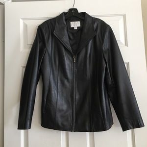 Awesome Worthington Leather Jacket! Size Large