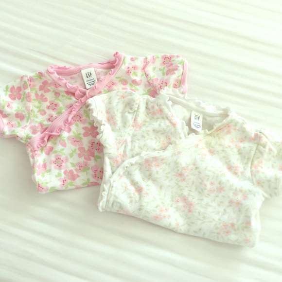 Baby Gap Ruffle Onesies...