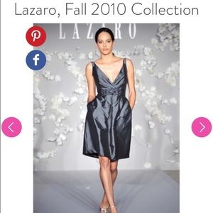 Lazaro cocktail dress