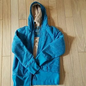 Girls LL Bean insulated hoodie