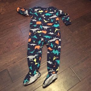 Boys footed pj's