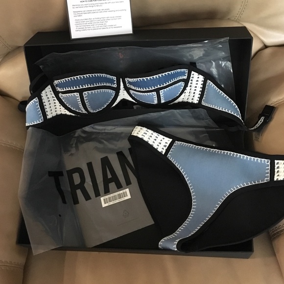 Triangl bikini-never worn! Top M/Bottom L (fitsM)