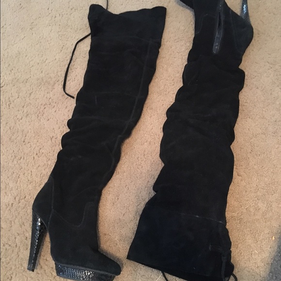 Over the knee boots