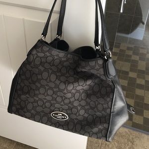 Black Coach Tote