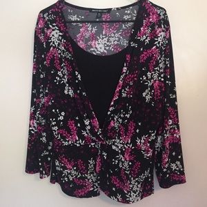 Pretty top with layered look