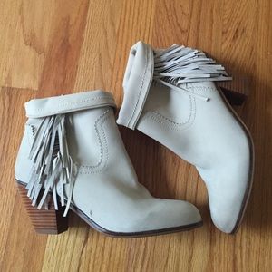 Sam Edelman Louie Fringed Booties