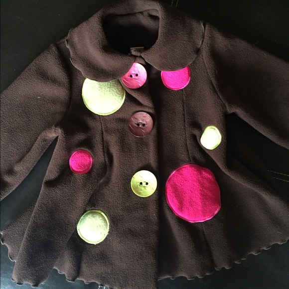 Peaches and cream toddler jacket