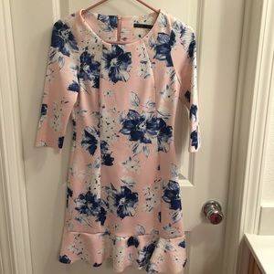 Floral dress by Zara