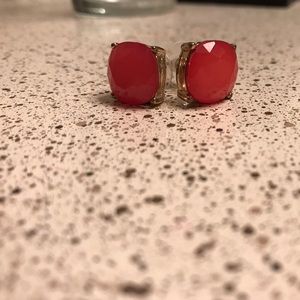 Salmon Colored Earrings