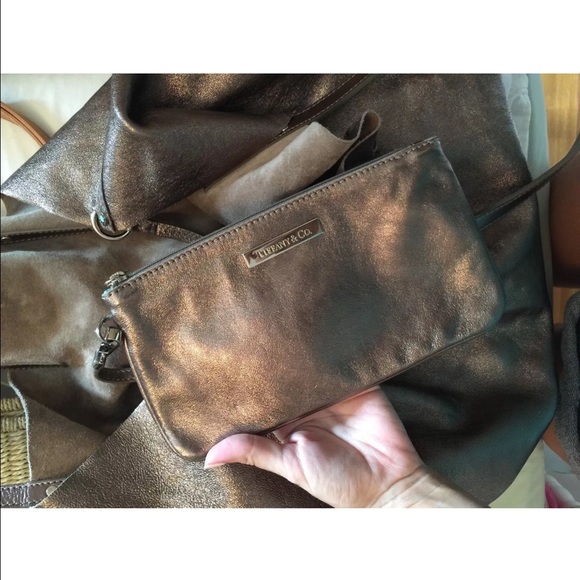Tiffany & Co LARGE reversible metallic tote. - Picture 3 of 3
