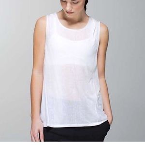 Lululemon Salutation to Savasana Burnout Tank