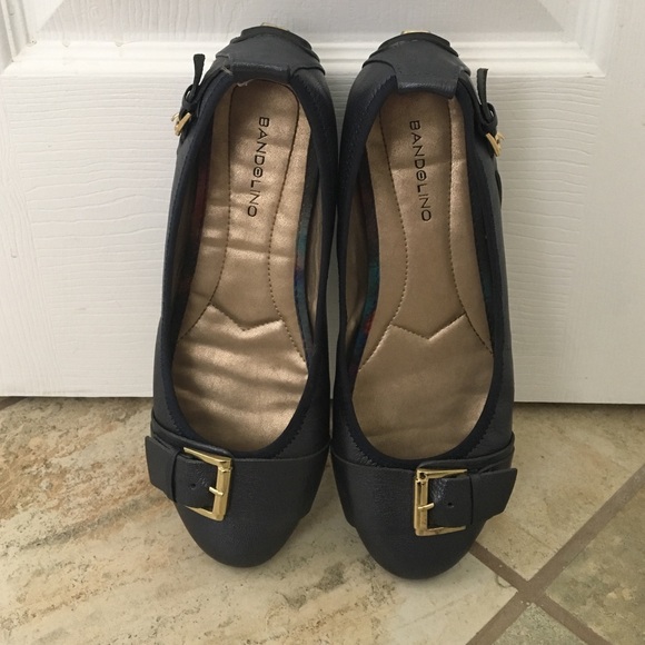 Bandolino Navy Designer Flats