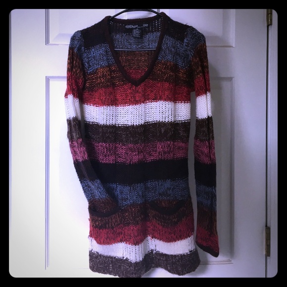 Ashley Striped Block Sweater