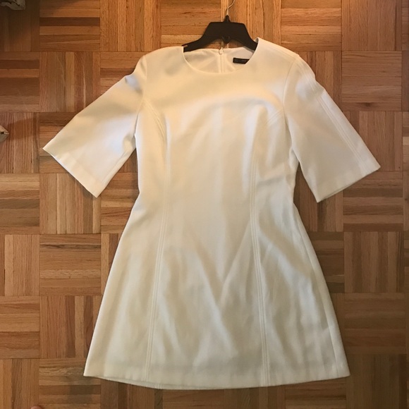 NEVER WORN White L Zara Dress.