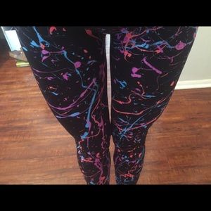 Electric Yoga Pants
