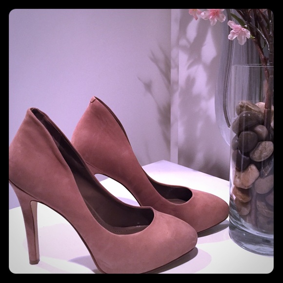 BCBG Generation Soft Suede Stilettos- worn once!!