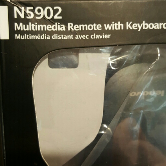 Multimedia Remote with Keyboard by Levono - Picture 1 of 2