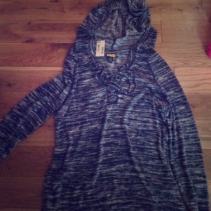 navy blue long sleeve shirt (Aeropostale)