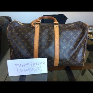 Vintage Louis Vuitton Keepall 45 Luggage