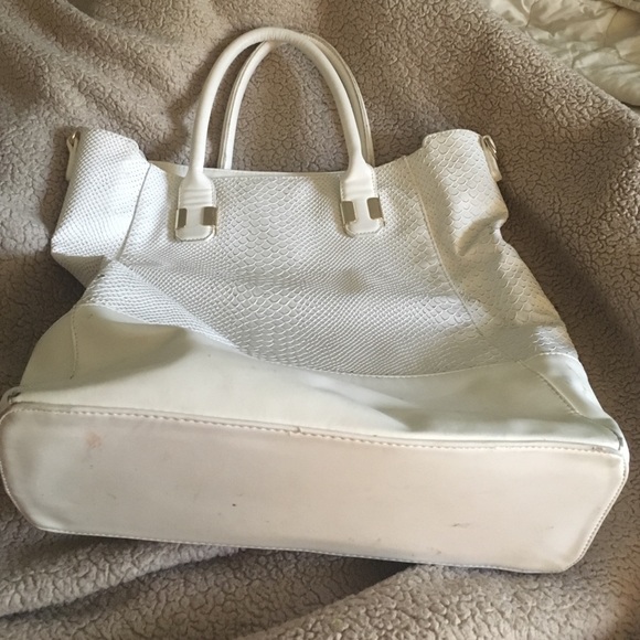 White purse