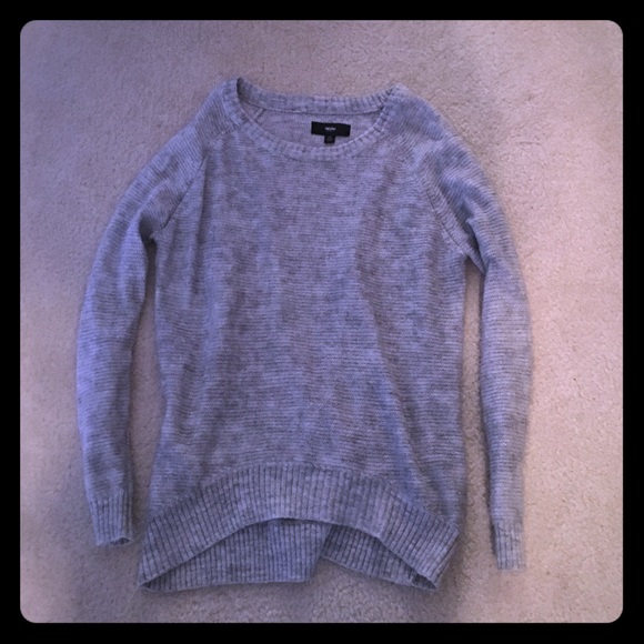 Grey oversized sweater