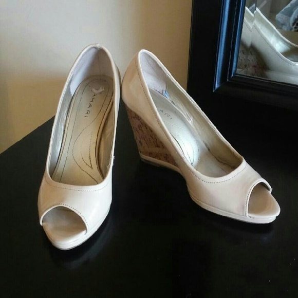 Nude Tahari Wedges