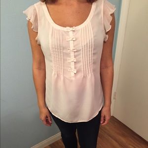 LC Lauren Conrad Light pink Blouse