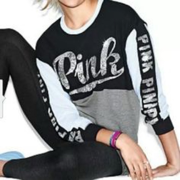 VS Pink Sequin Top