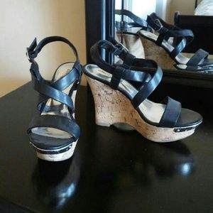 Black JLo Wedges