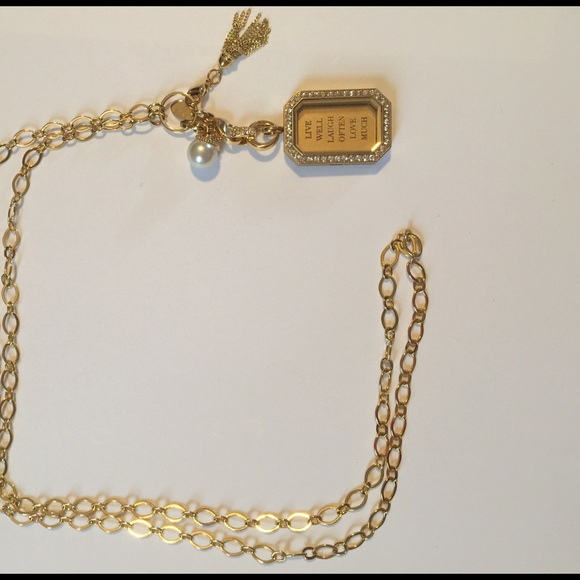 Origami owl rectangular locket with crystals.