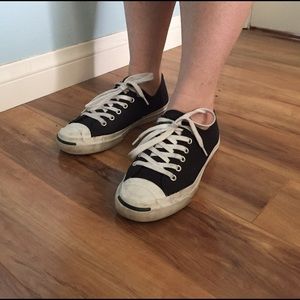Jack Parcell Black tennis shoes