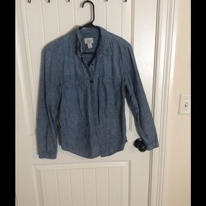 Denim Levi Oversized button down