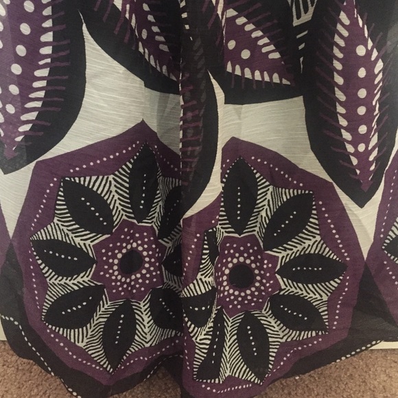 Purple and black tunic - Picture 3 of 4