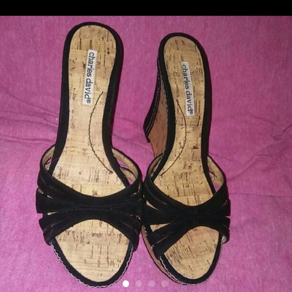 Charles David wedge sandles