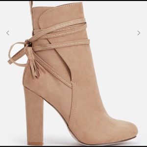 Suede Booties
