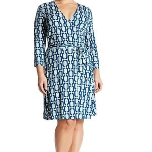 Leota Belted Fit&Flared Dress, Plus size: 2X, NWT