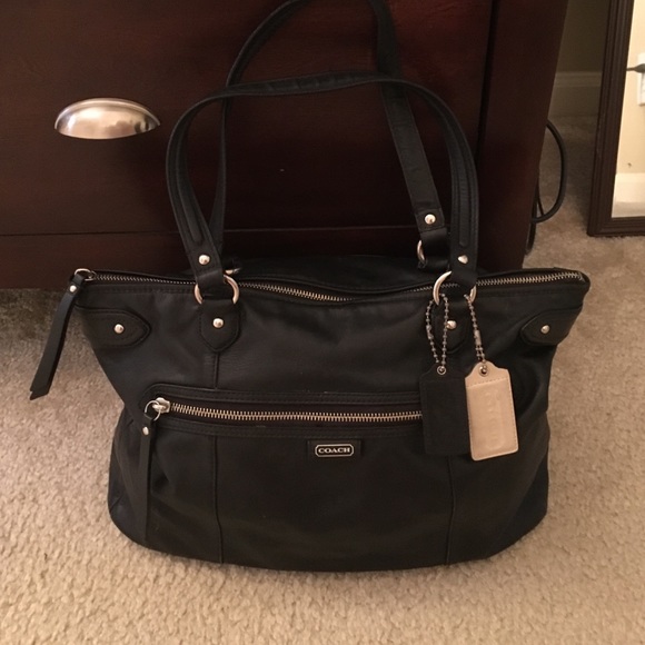 Black Coach tote