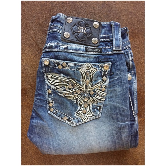 MISS ME Signature Slim Boot Jeans Size 25