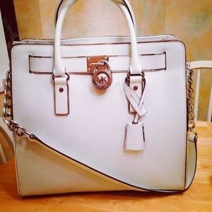 White Michael kors Hamilton