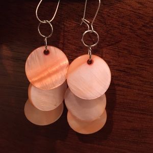 Peach handcrafted attention grabbers!