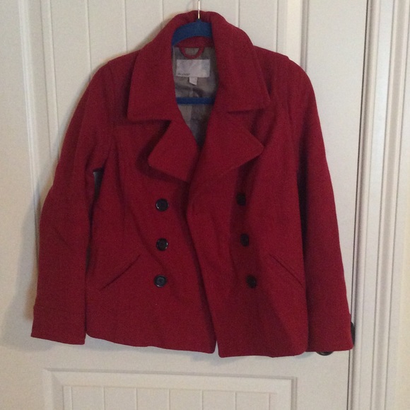 Red Peacoat