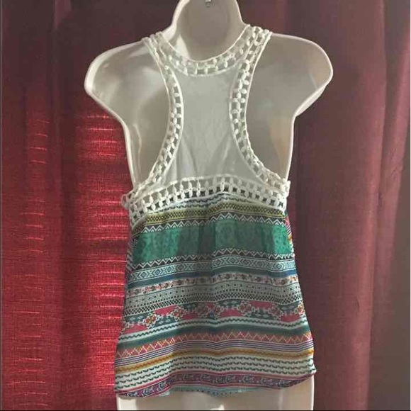 Aztec print tank top - Picture 2 of 4