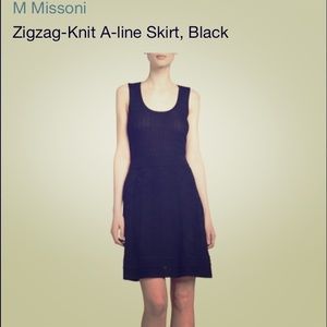 M missoni zig zag skirt