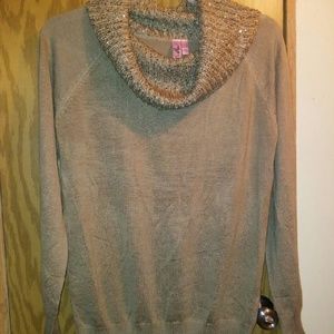 Dolled Up Cowl neck sweater/dress XL. REDUCED