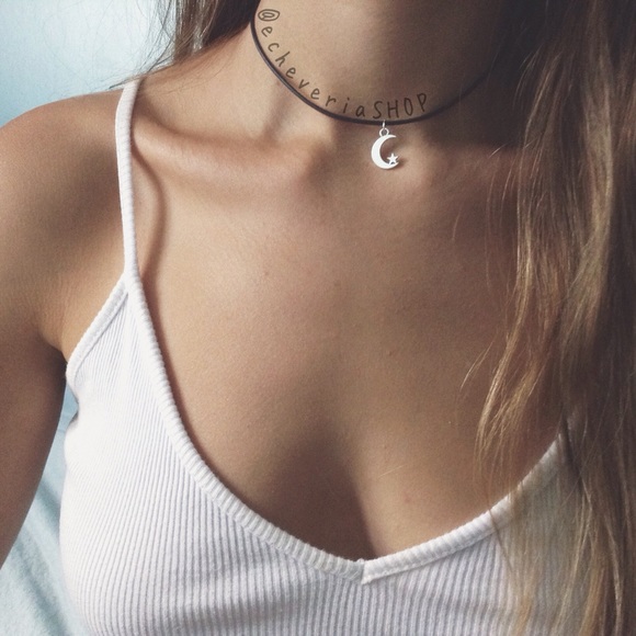 Star and Moon Choker