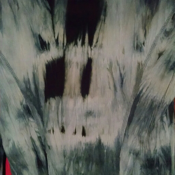 Rachel Roy tie dye blazer teal green size 2 NEW - Picture 2 of 3