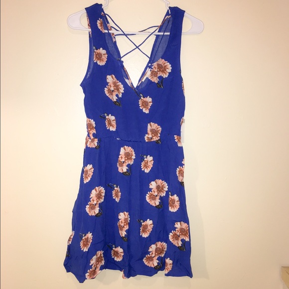 Floral Strappy Mini Dress - Picture 5 of 8